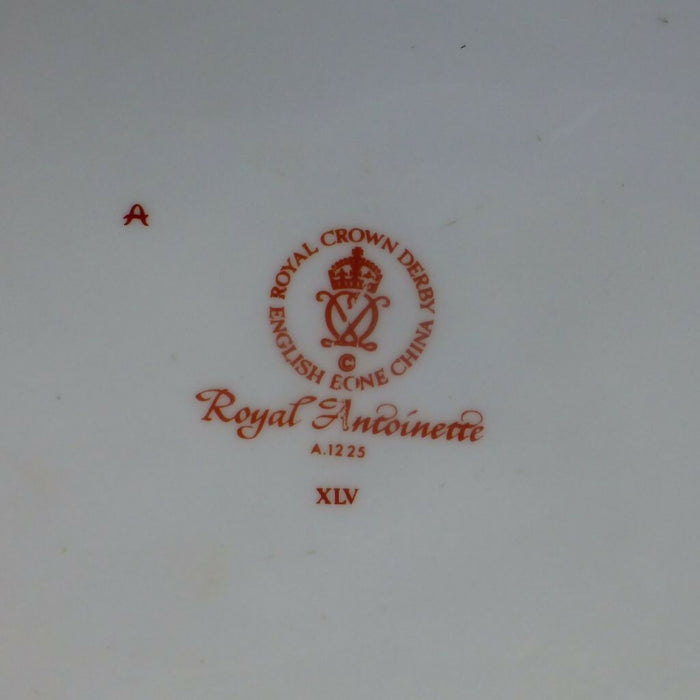 Royal Crown Derby Royal Antoinette Dinner Plate (2nd Quality)