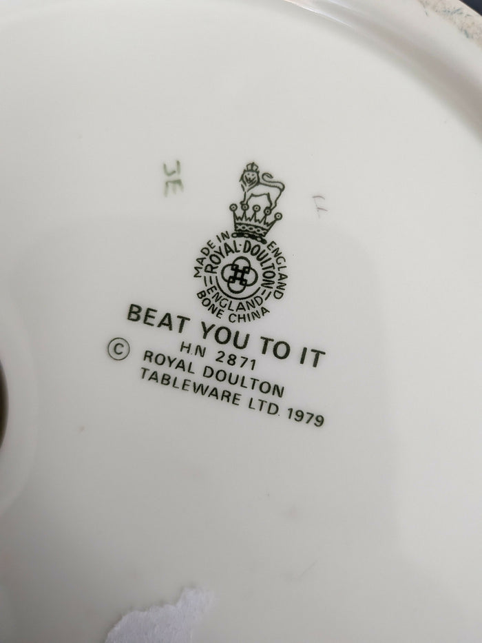 Royal Doulton "Beat You To It" Figurine