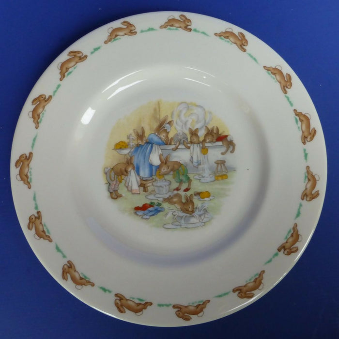Royal Doulton Bunnykins Salad Plate - Bathtime