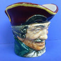 Royal Doulton Miniature Character Jug - Dick Turpin D6128