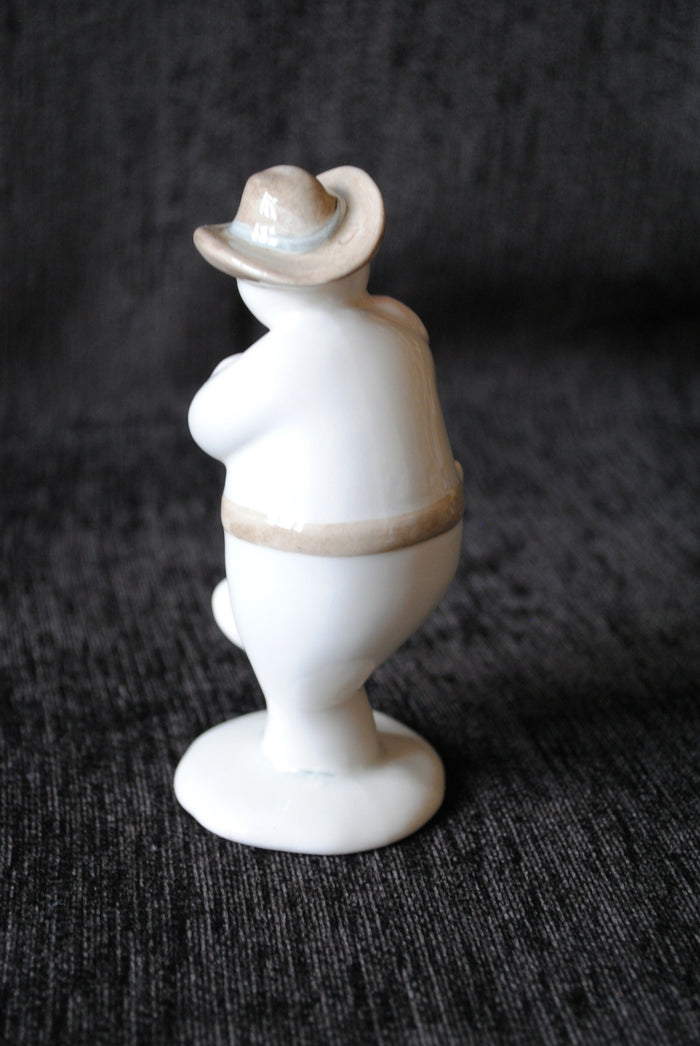 Royal Doulton Snowman Figure Royal Doulton Snowman Cowboy figurine DS6