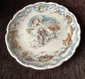 Royal Doulton Snowman Plate - Royal Doulton Motorbike Plate Boxed