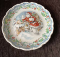 Royal Doulton Snowman Plate - Royal Doulton Snowman Visit Plate Boxed