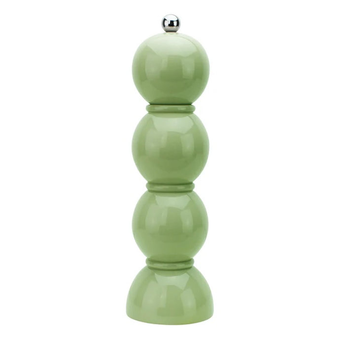 Sage Lacquered Salt or Pepper Mill