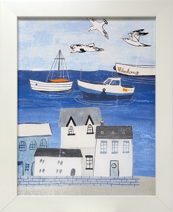 Sailors Rest I: Framed with Glass