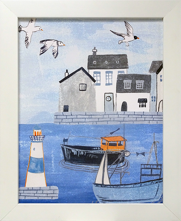Sailors Rest II: Framed with Glass