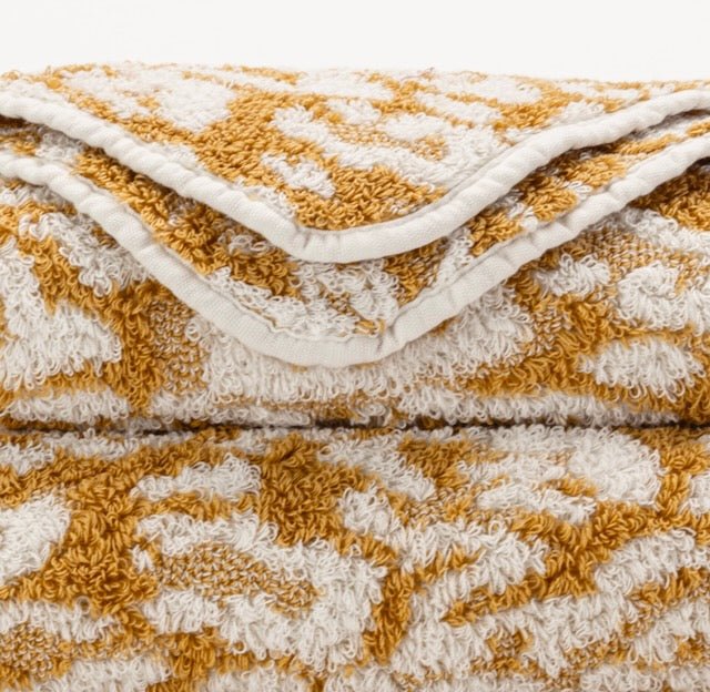 Sauvage Bath Towel 28X54 Gold 840 by Abyss