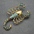 Scorpion brooch