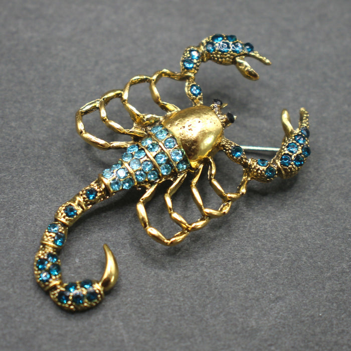 Scorpion brooch
