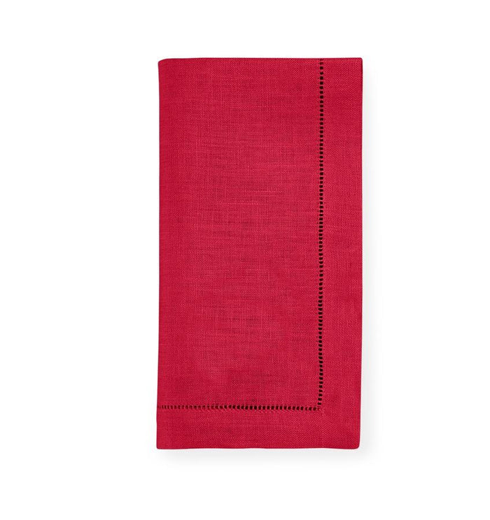 Dinner Napkins 20" x 20" - Set of 4 / Crimson