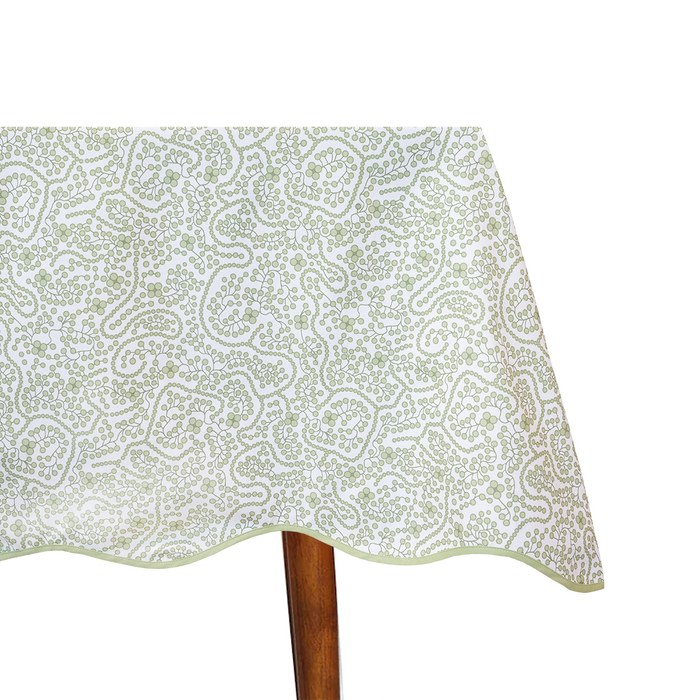 Shelby Green Tablecloth