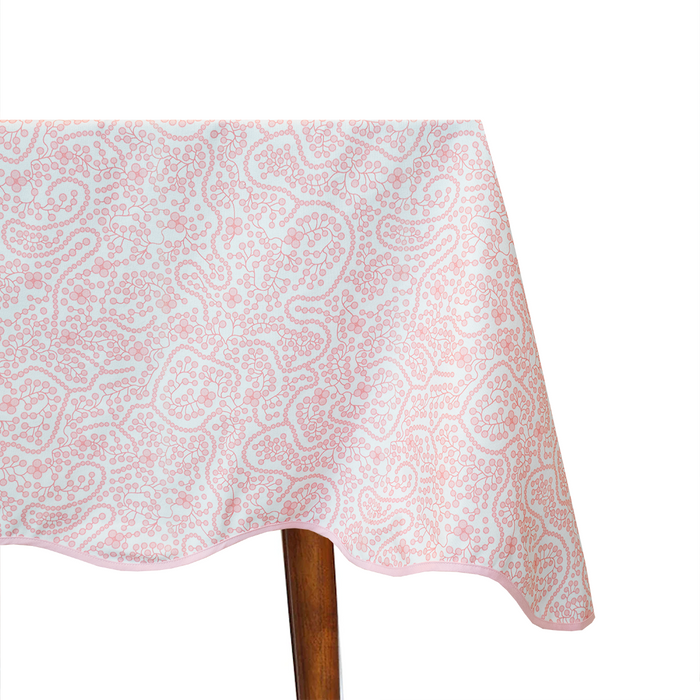 Shelby Pink Tablecloth