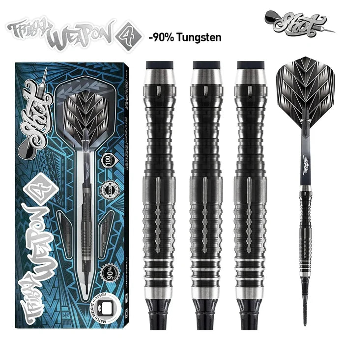 Shot Darts Tribal Weapon 4 Series Soft Tip Dart Sets