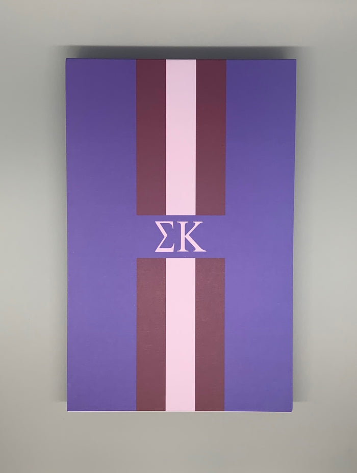 Sigma Kappa Symbol Notepad
