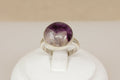 Silver & Blue John Ring