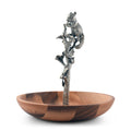 Squirrel Wood Candy/Nut Dish