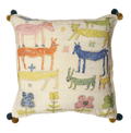 Stacked Animals Pillow (With Poms) by Sugarboo