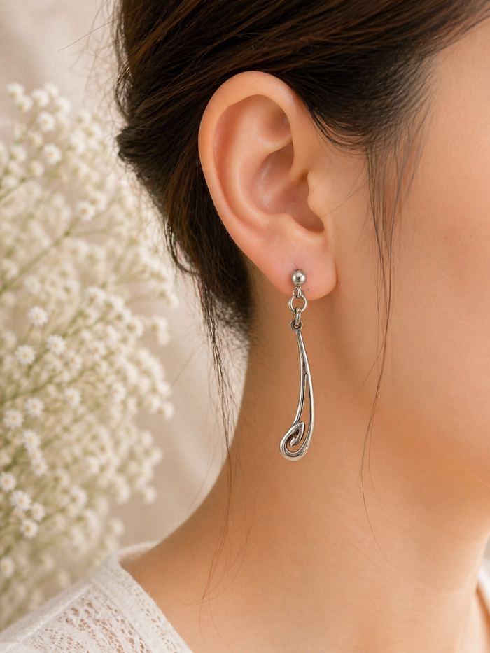 Sterling Silver Drop Earrings