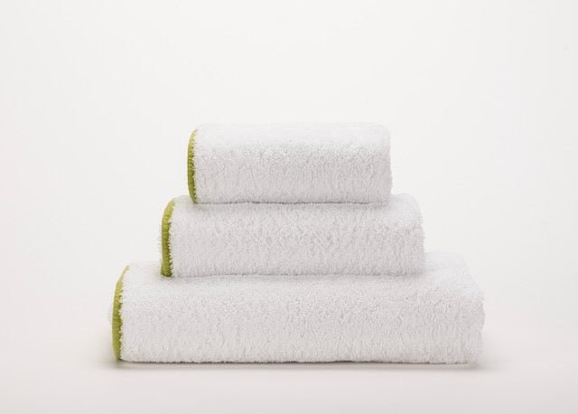 Surf Bath Towel 28X54 Apple Green 165 by Abyss