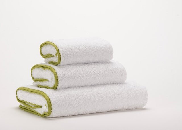 Surf Hand Towel 17X30 Apple Green 165 by Abyss