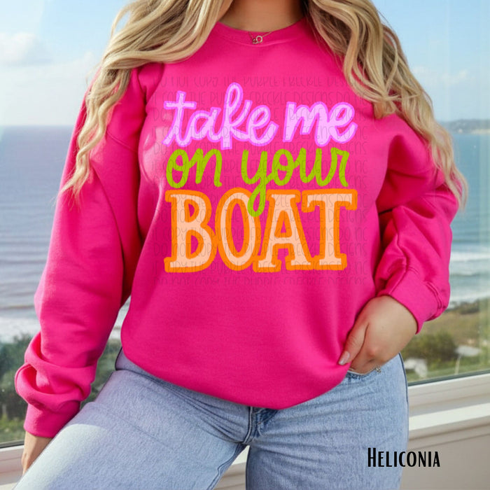 Take Me On Your Boat