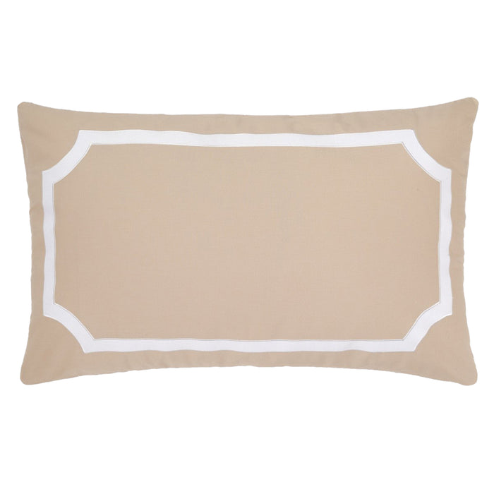 Taupe Border Shams