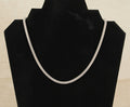 Timeless & Elegant Sterling Silver Chunky Rope Necklace Chain – 18 Inches