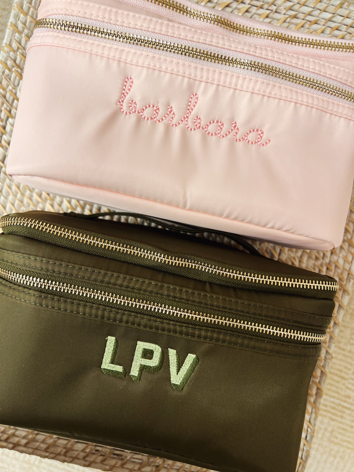 Travel Shelby Pink Train Case