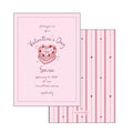 vday cake | invitation