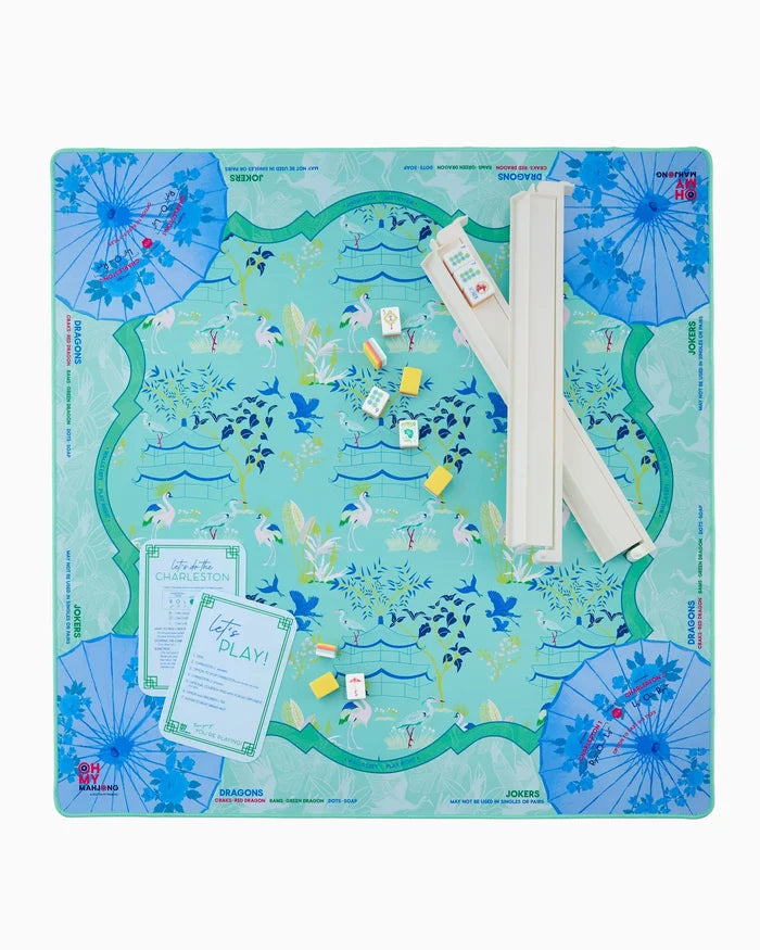 Veranda Mahjong Mat in Tube - The Preppy Bunny