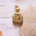 Victorian Gilt Metal Ancient Order of Foresters Court Jewel Medal