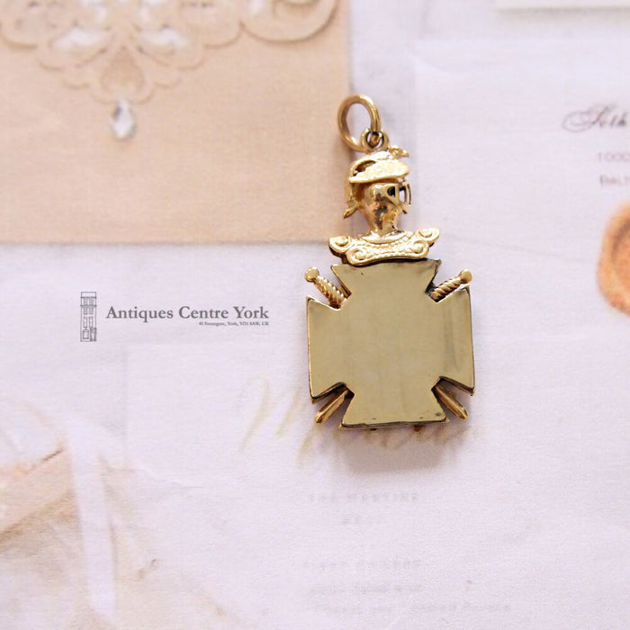 Victorian Gilt Metal Ancient Order of Foresters Court Jewel Medal