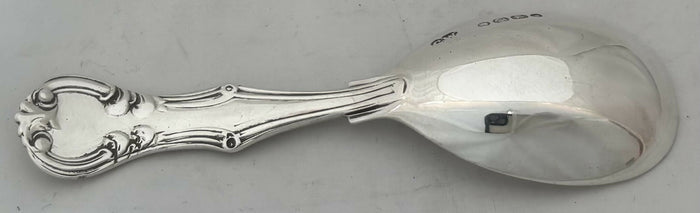 Victorian Silver Caddy Spoon. London 1854, Charles Wallis.