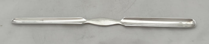 Victorian Silver Marrow Scoop. Sheffield 1895 Atkin Brothers. 1.2 troy ounces.