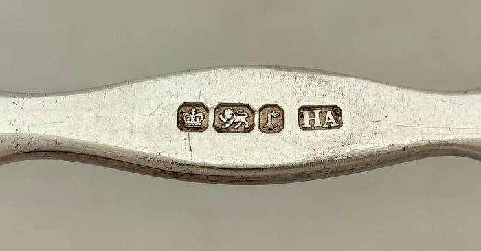 Victorian Silver Marrow Scoop. Sheffield 1895 Atkin Brothers. 1.2 troy ounces.