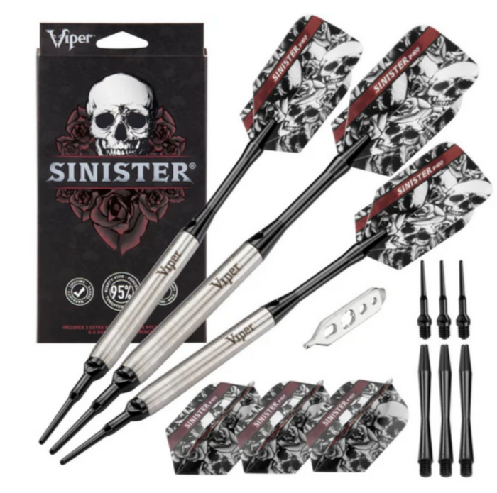 Viper Sinister 95% Tungsten Soft Tip Dart Sets