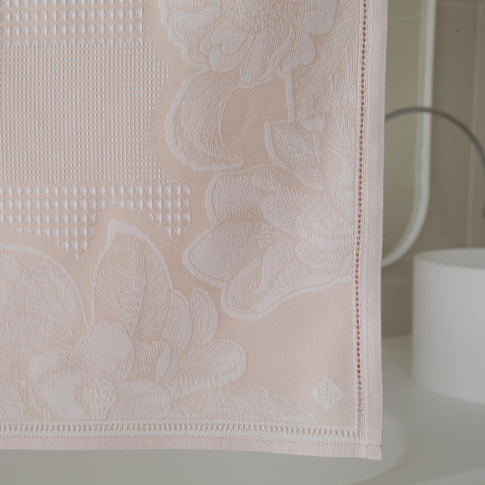 Volupte Pink Bath Collection by Le Jacquard Français | Fig Linens - Bath, hand, guest towel