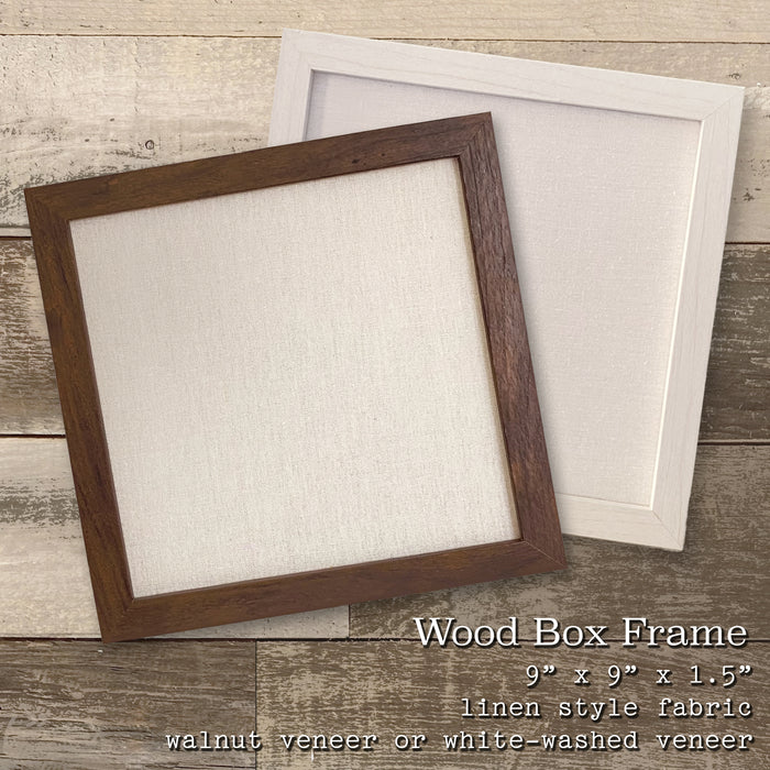 Watercolor Tulip Shell - Framed Sign