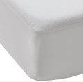 Downright Waterproof Mattress Protector by Downright - King Mattress Protector 78" x 80" x 14" White at FIG LINENS AND HOME - 2