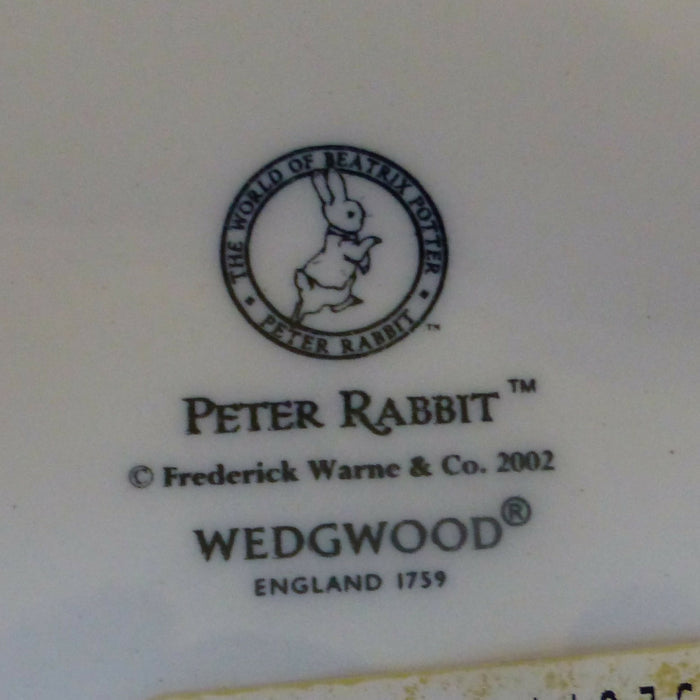 Wedgwood Beatrix Potter Christening Tray - Peter Rabbit