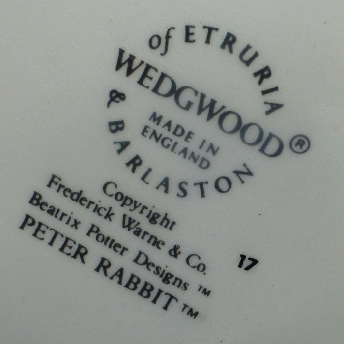 Wedgwood Beatrix Potter Jug -Peter Rabbit