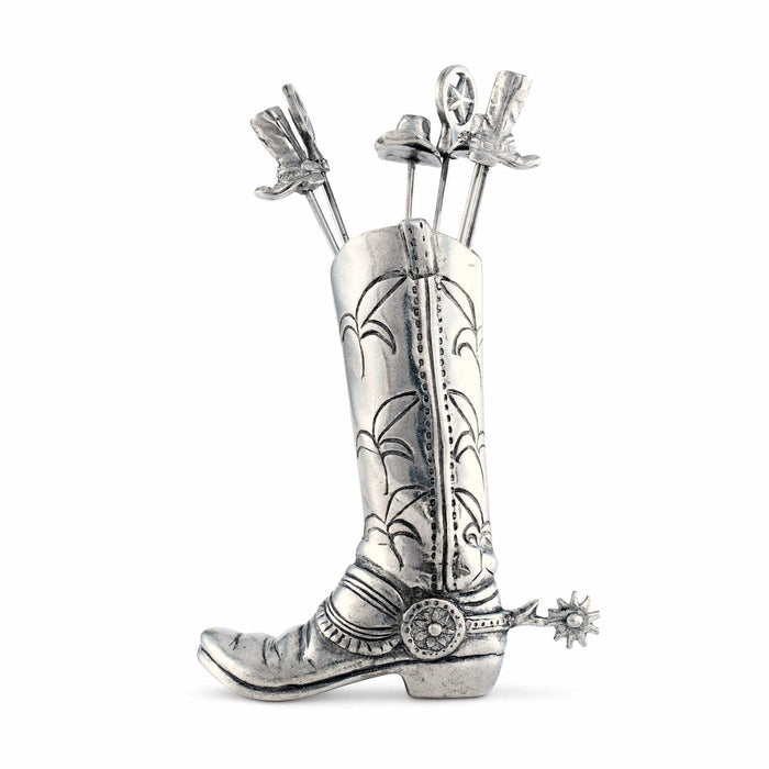 Western Boot Cheese Pick Set