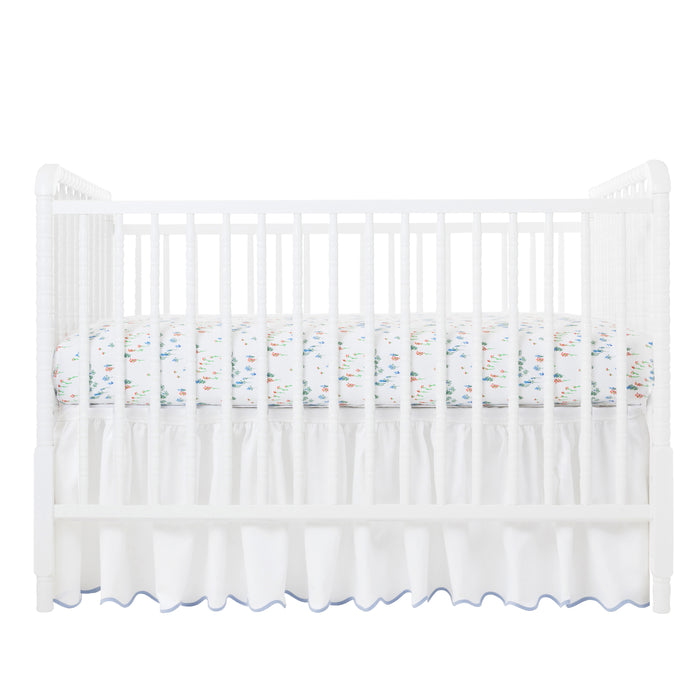 Wimberley Blue Crib Sheet
