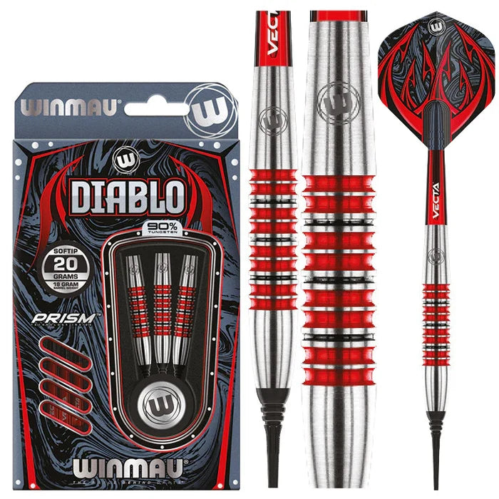 Winmau Diablo Soft Tip Dart Sets - 20g