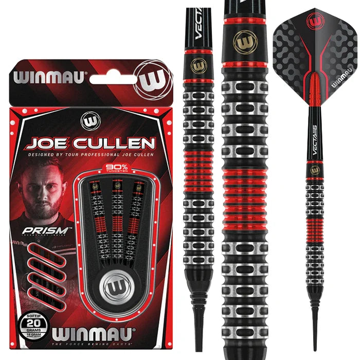 Winmau Joe Cullen SE 90% Soft Tip Dart Set - 20g