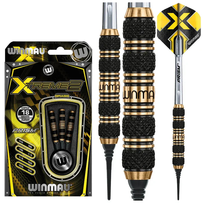 Winmau Xtreme 2 Brass Darts - 18g