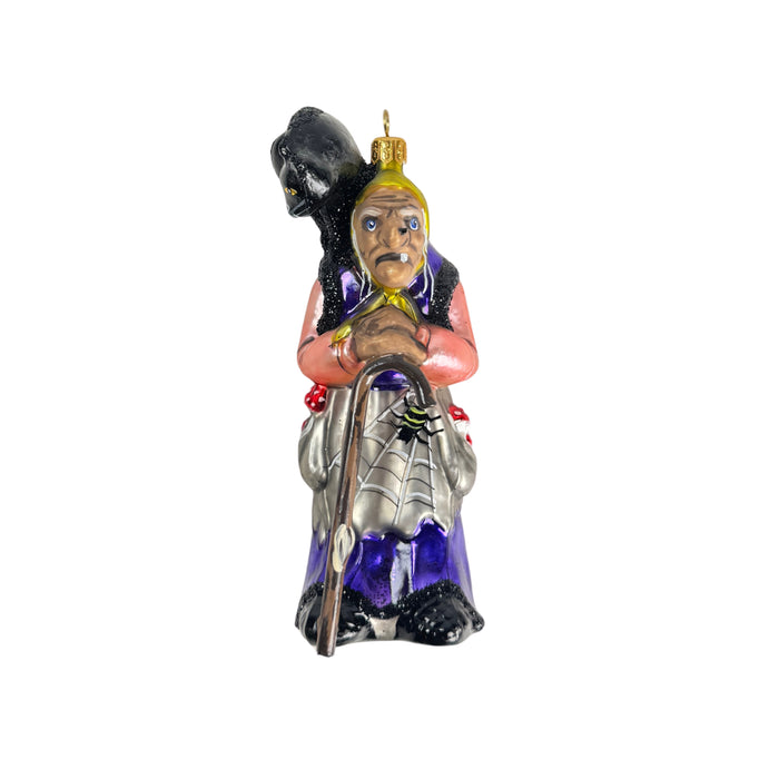 Witch & Cat Ornament