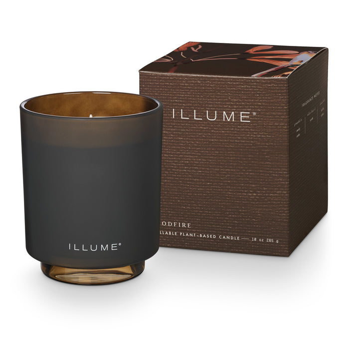 Woodfire Boxed Glass Candle - The Preppy Bunny