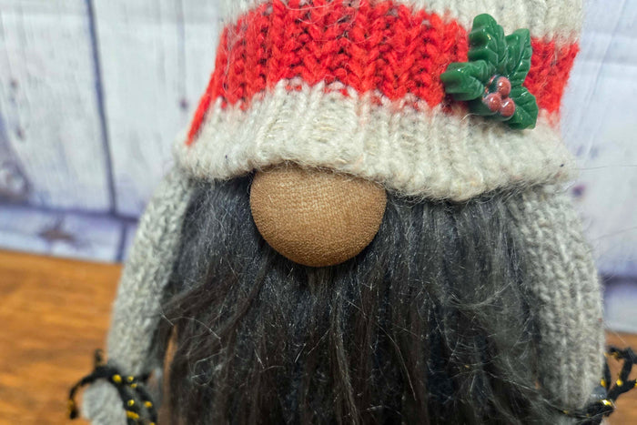 Wool Sock Gnome for Holiday Gift Giving
