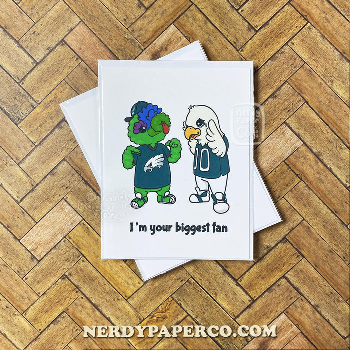 Your Biggest Fan  | Hand Drawn Greeting Card